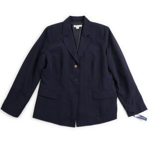 NEW PENDLETON navy three button blazer size 14
